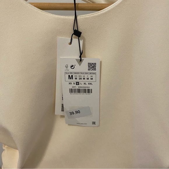 Zara Open Back Crop Top + Skirt Set - Picture 9 of 12